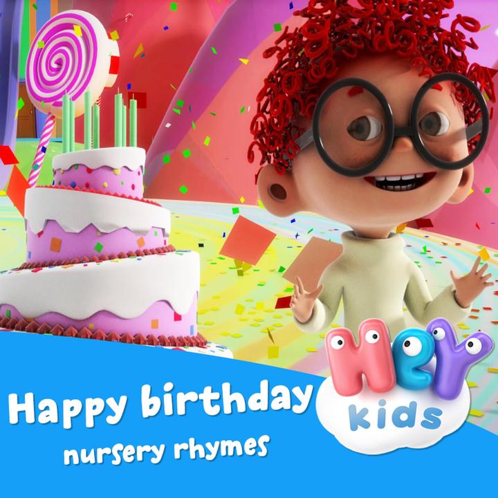 HeyKids Nursery Rhymes - Happy Birthday (Song for Children)
