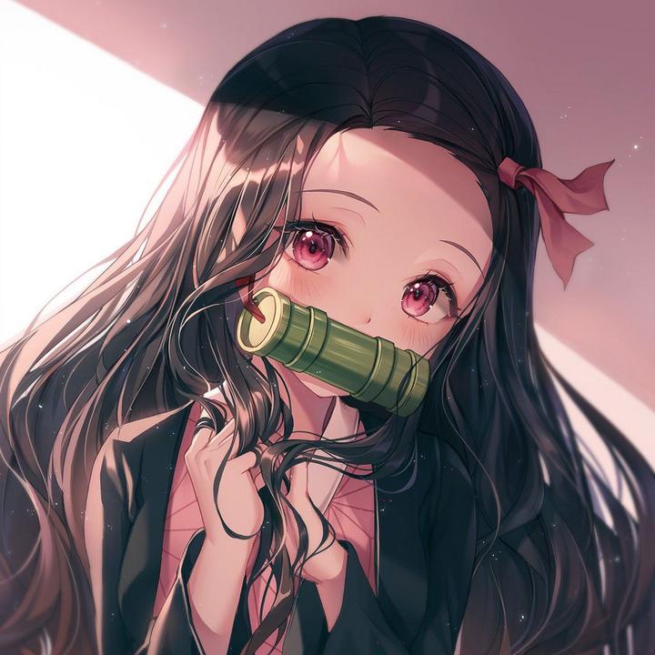 Nezuko Chan Demonslayer Nezuko Anime Glasspainting Art Animetiktok Weeb Otaku Fyp Foryou Tanjiro Weebtiktok